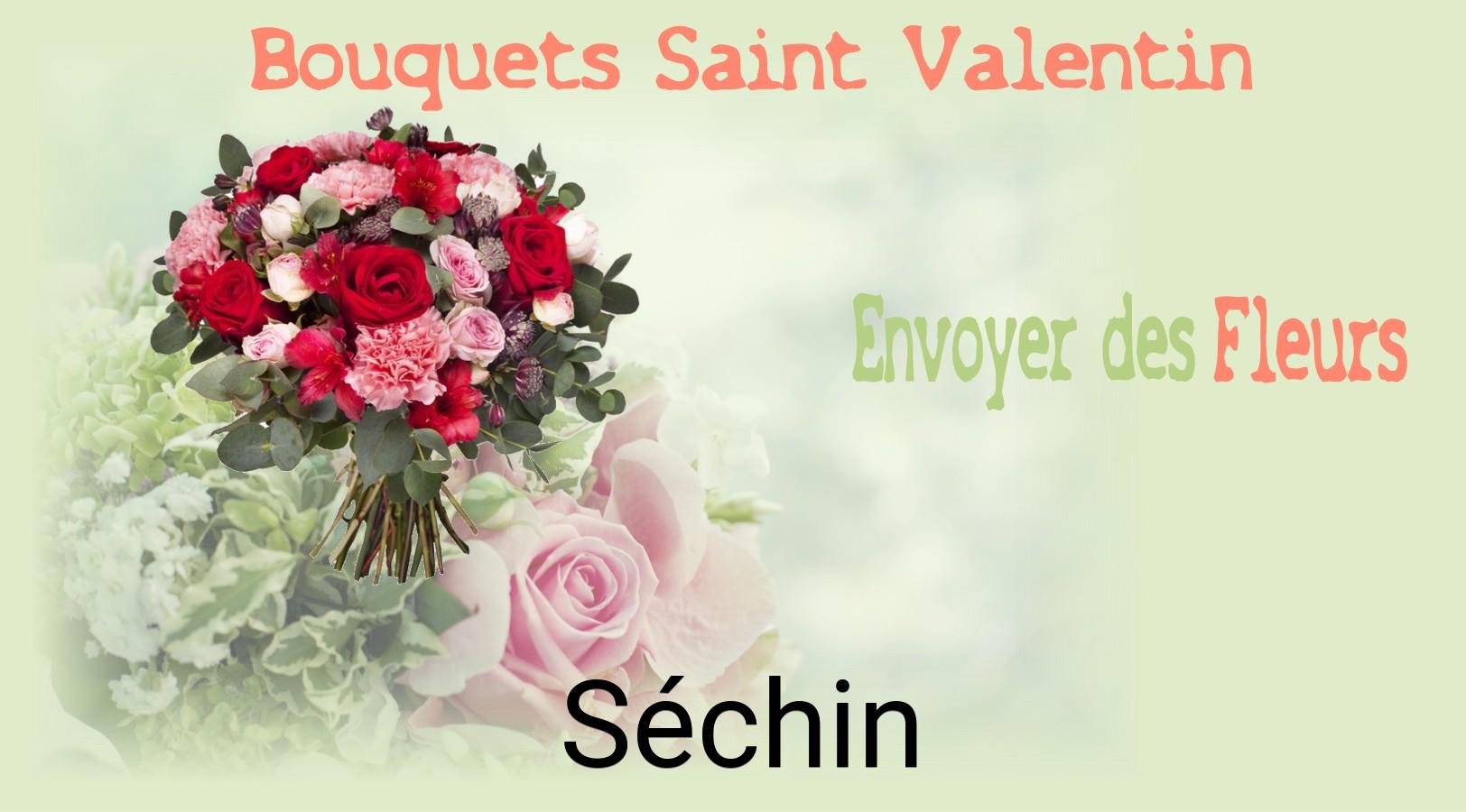 Roses de Saint-Valentin livrées à Séchin